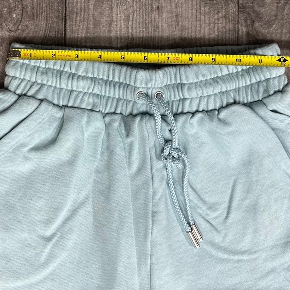 For Love and Lemons Baby Blue Harper Sweat Shorts [Q8] - Picture 10 of 11
